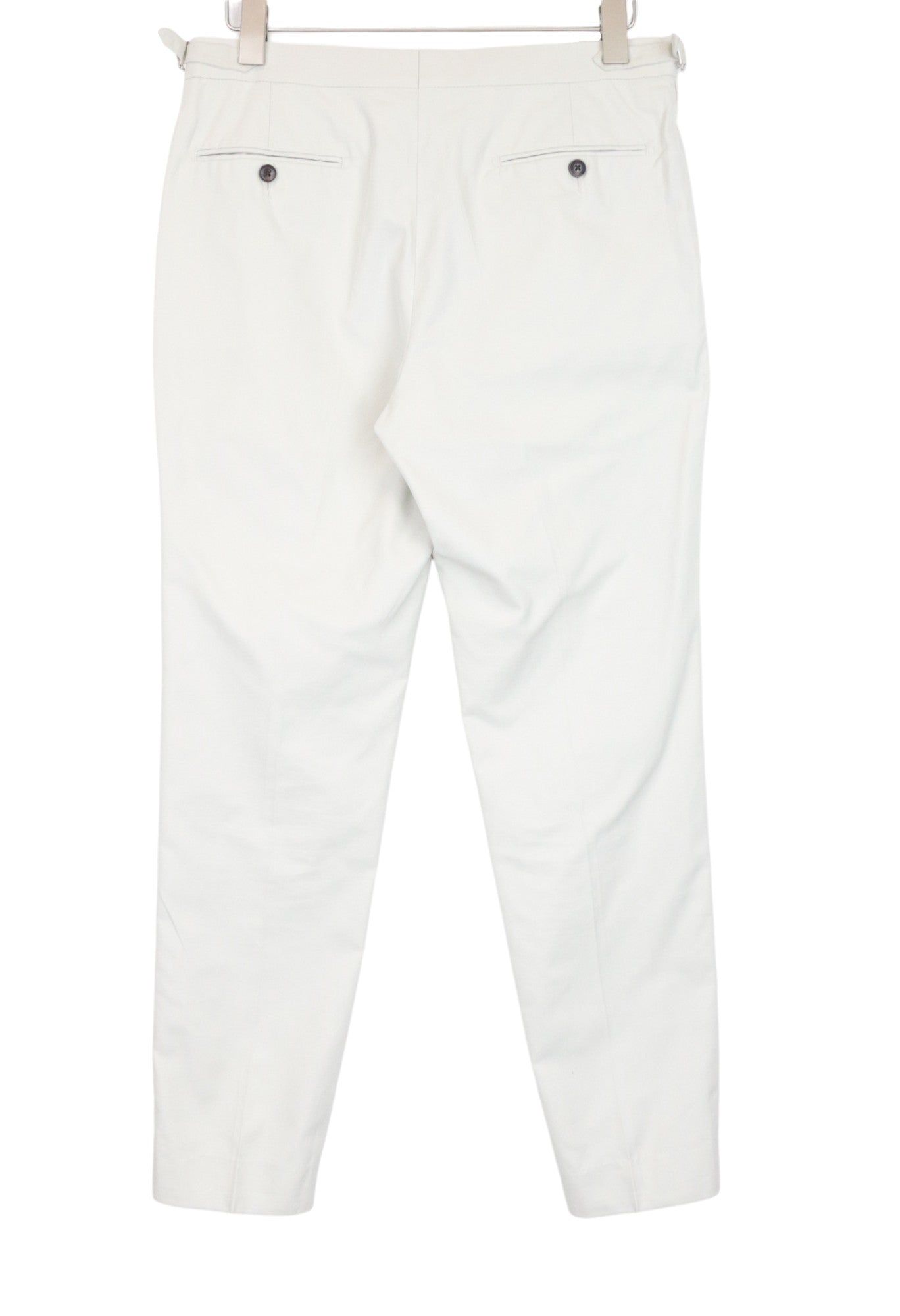 SUITSUPPLY Havana Men's Suit UK36R Ecru Slim Cotton 2-Piece Jetted Classic