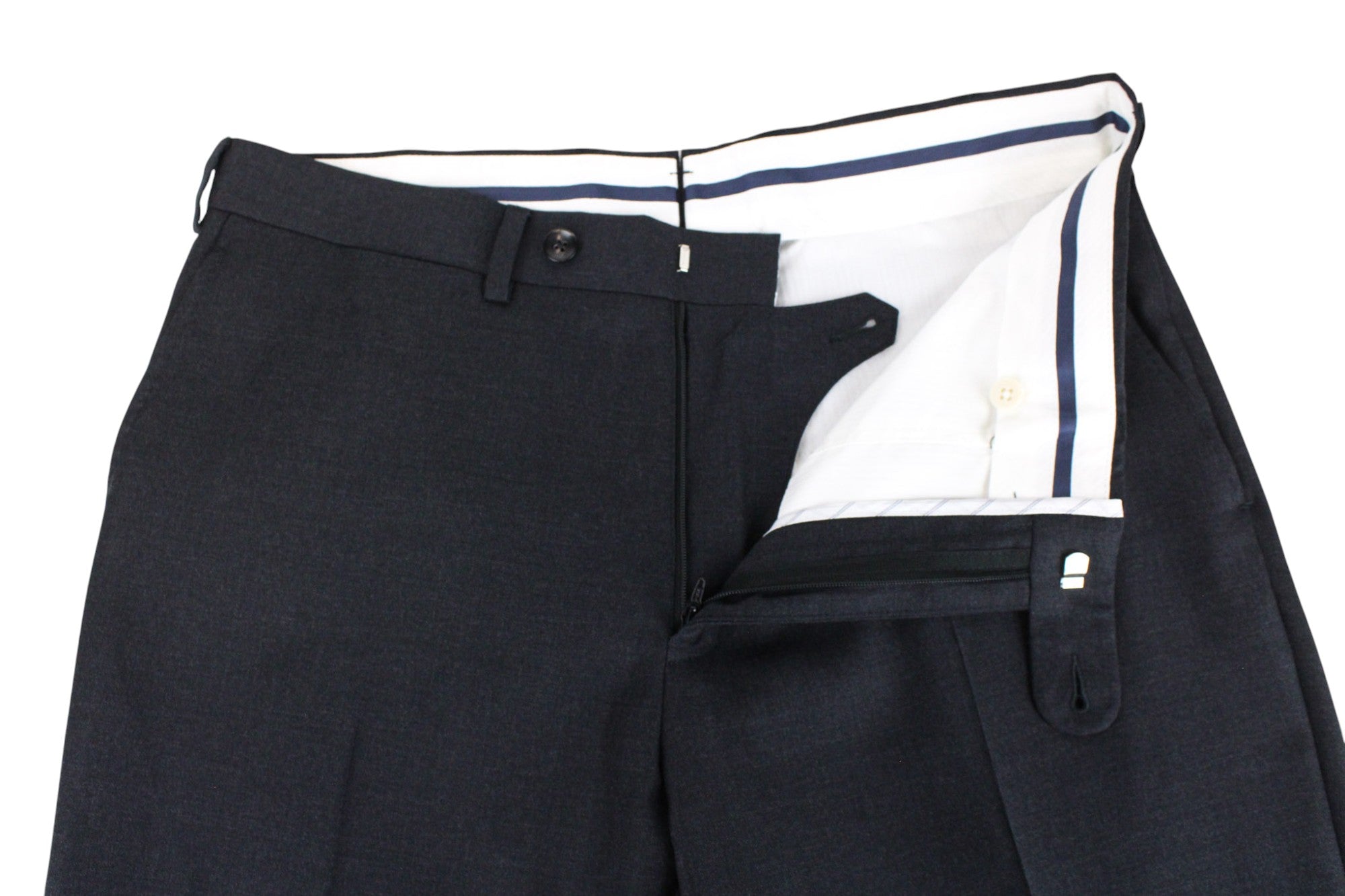 SUITSUPPLY La Spalla Men's Suit UK38S Grey Wool 2-Piece Classic Lined