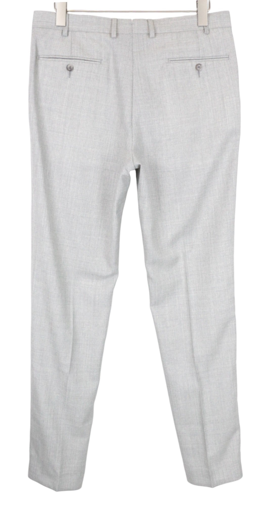 SUITSUPPLY La Spalla Men's Suit UK40L Grey Wool 2Pc Single-Breasted Classic