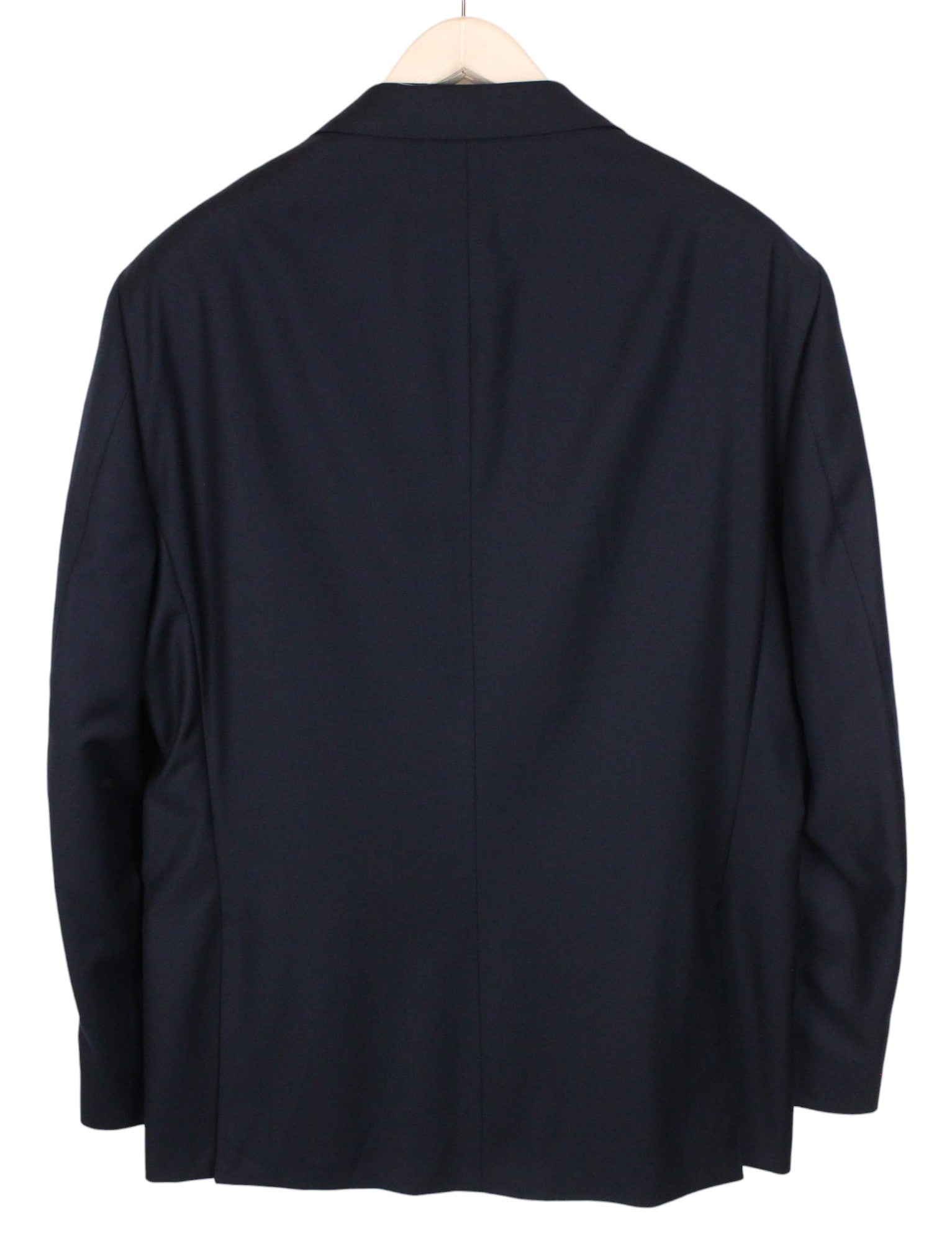 SUITSUPPLY Lazio Blueline Men's Suit UK52L Classic Navy Blue Wool 2-Piece