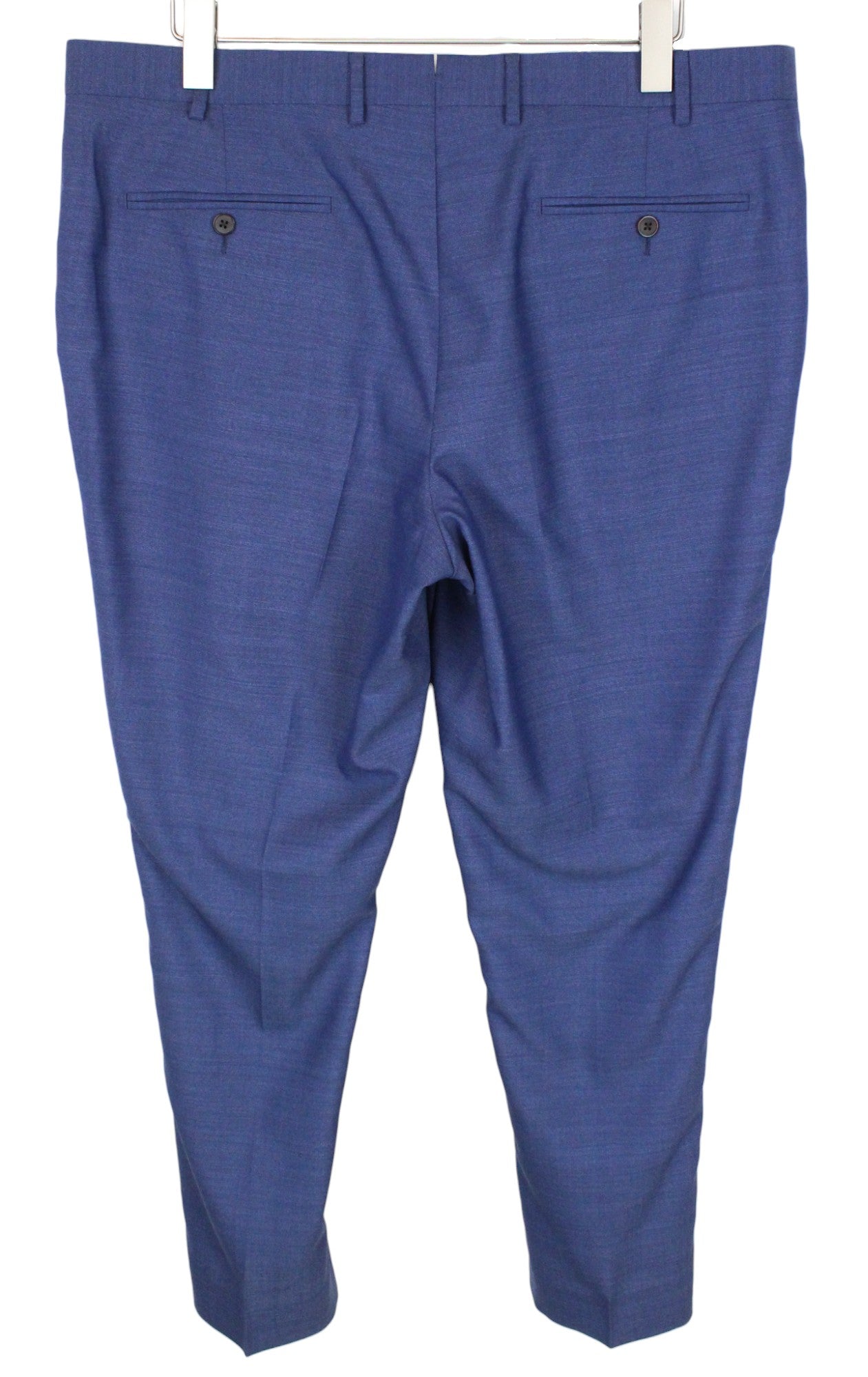 SUITSUPPLY La Spalla Men's Suit UK48R Blue 3-Piece Pure Wool Single-Breast