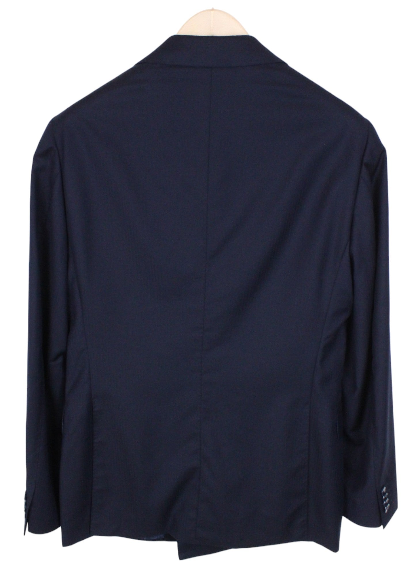 SUITSUPPLY La Spalla Men's UK36R Navy Wool Lined Double-Breasted 3-Piece