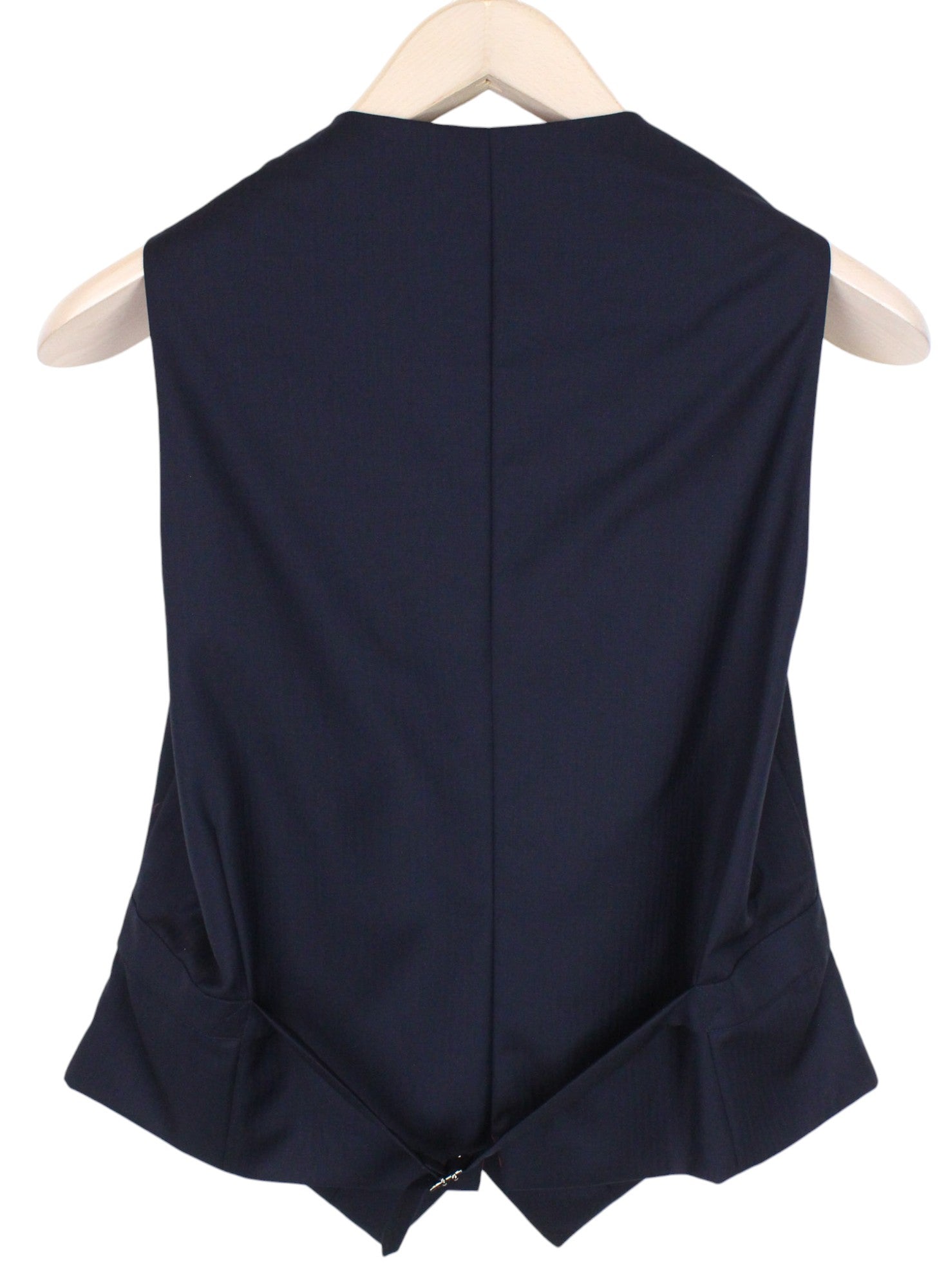 SUITSUPPLY La Spalla Men's UK36R Navy Wool Lined Double-Breasted 3-Piece