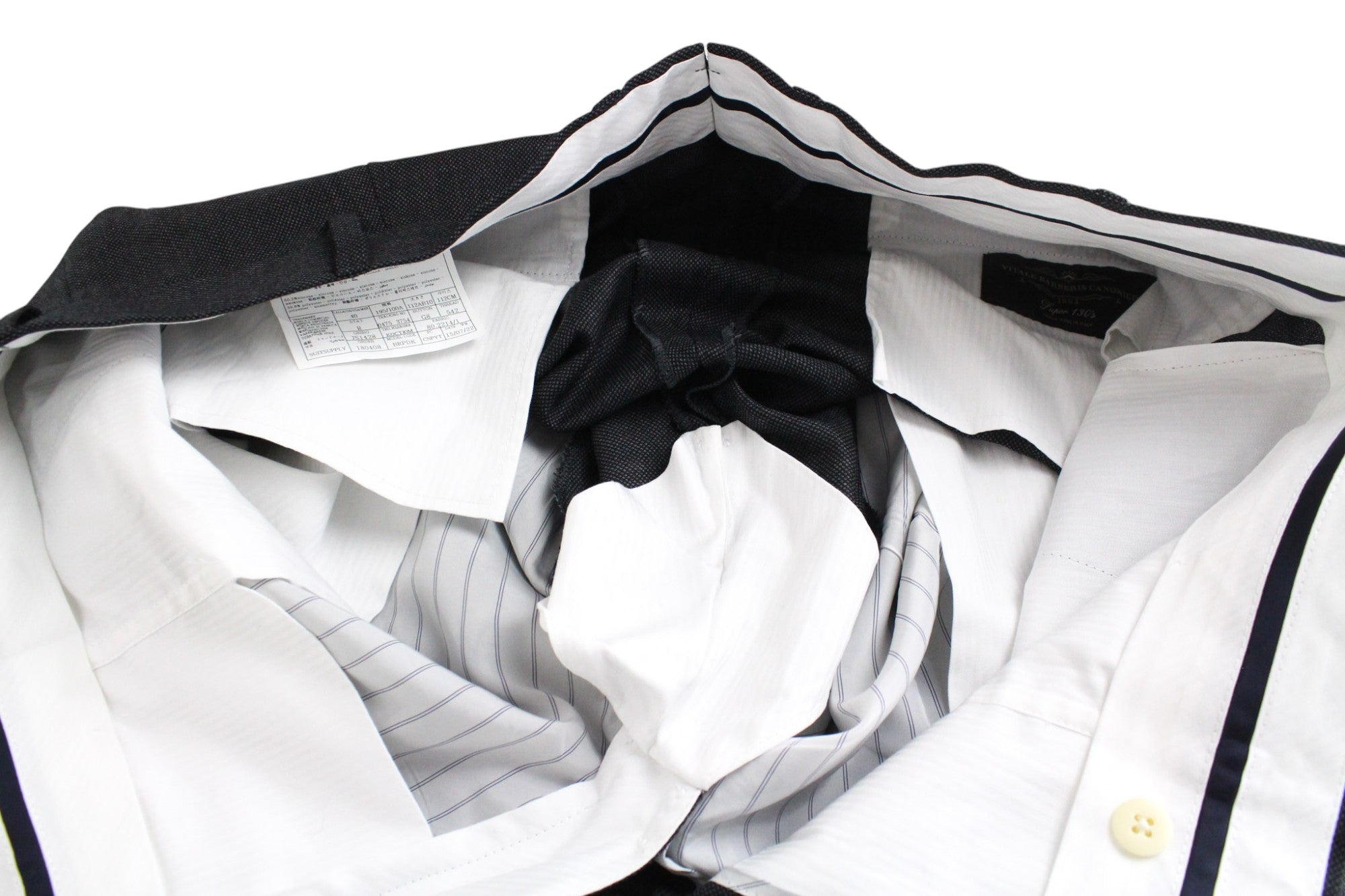 SUITSUPPLY Sienna Men's UK46R Grey Pure Wool Single-Breasted 2 Piece Lined Suit