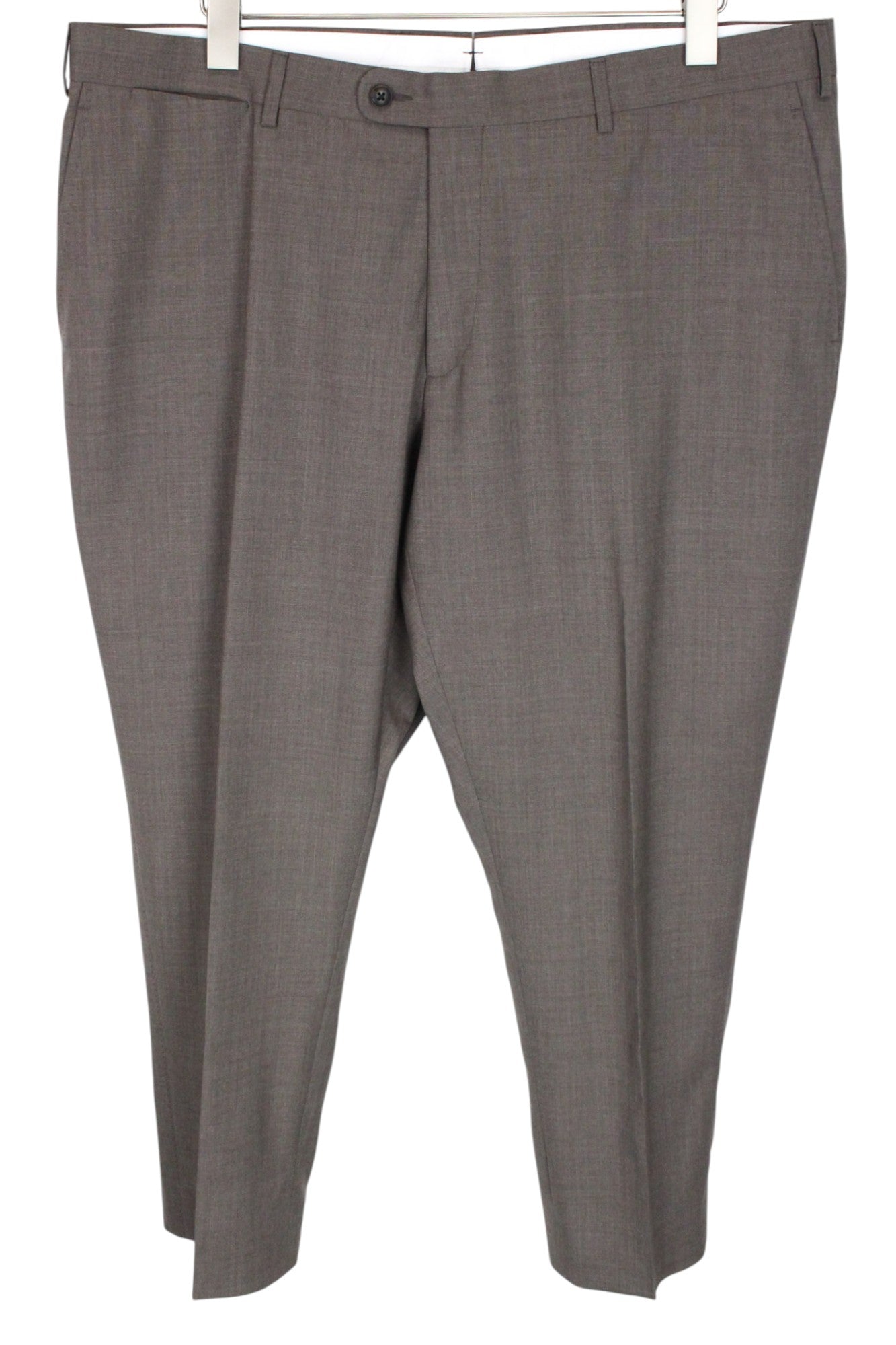 SUITSUPPLY La Spalla Men's Suit UK52S Slim Brown Melange 2Pc Wool Formal