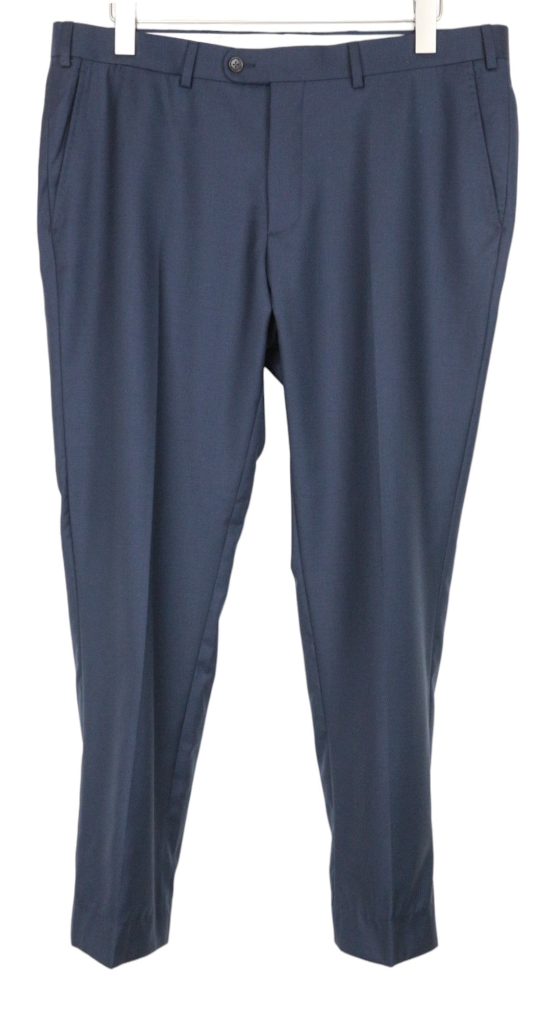 SUITSUPPLY La Spalla Men's UK42R Blue Wool Slim Suit Perennial 2-Piece