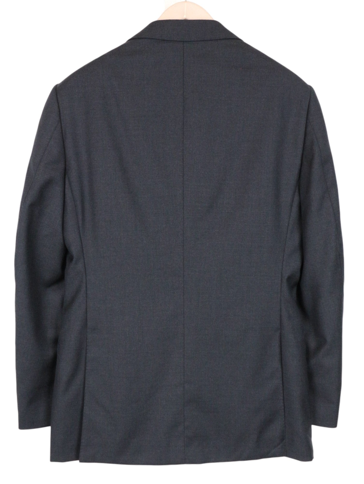 SUITSUPPLY Napoli Suit UK36R Men's Grey 2Pc Lined Notch Lapel Pure Wool Set