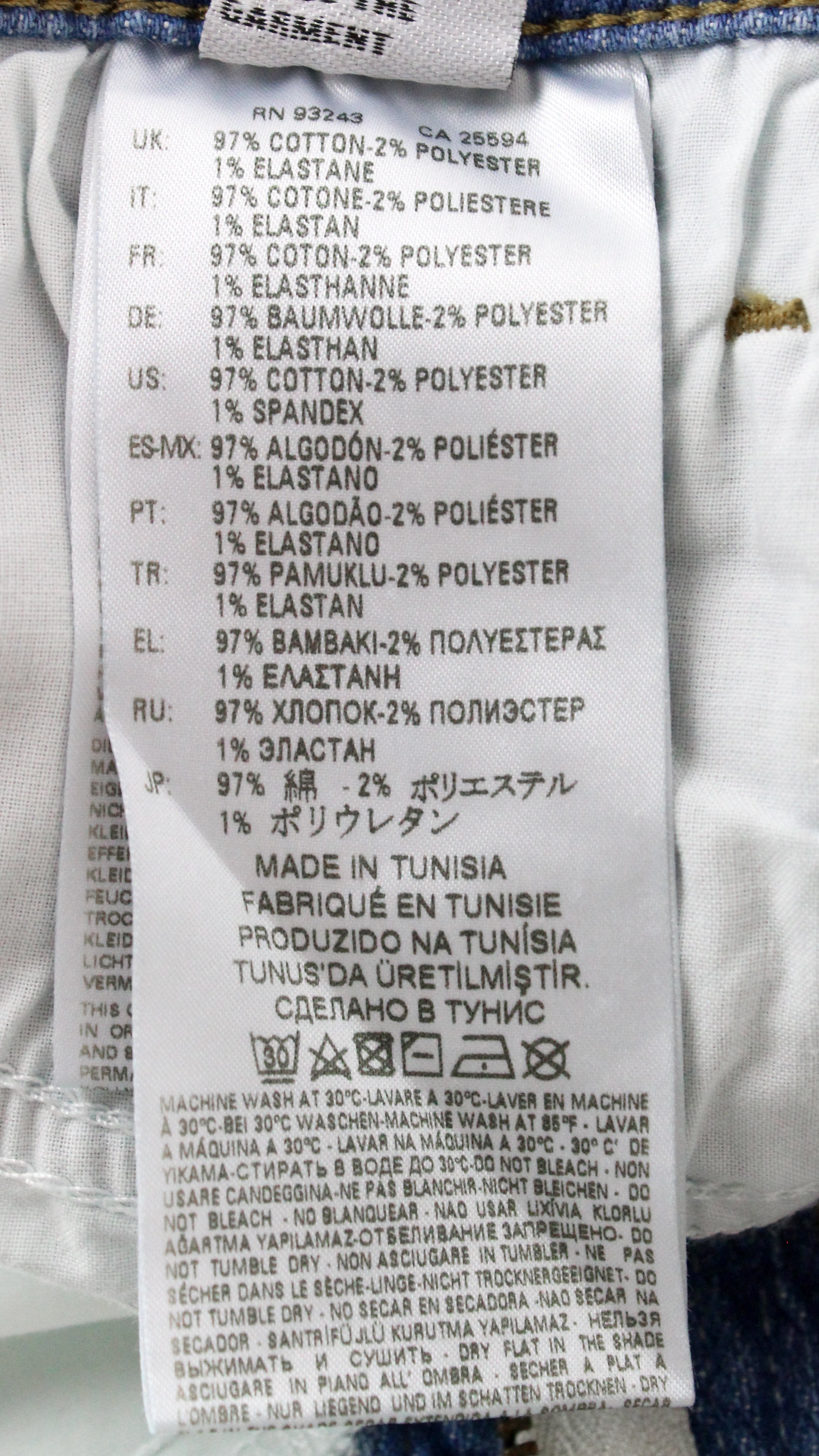 DIESEL Babhila-High 081AF Women  Jeans W25/L30 Distress Blue Classic Slim Skinny