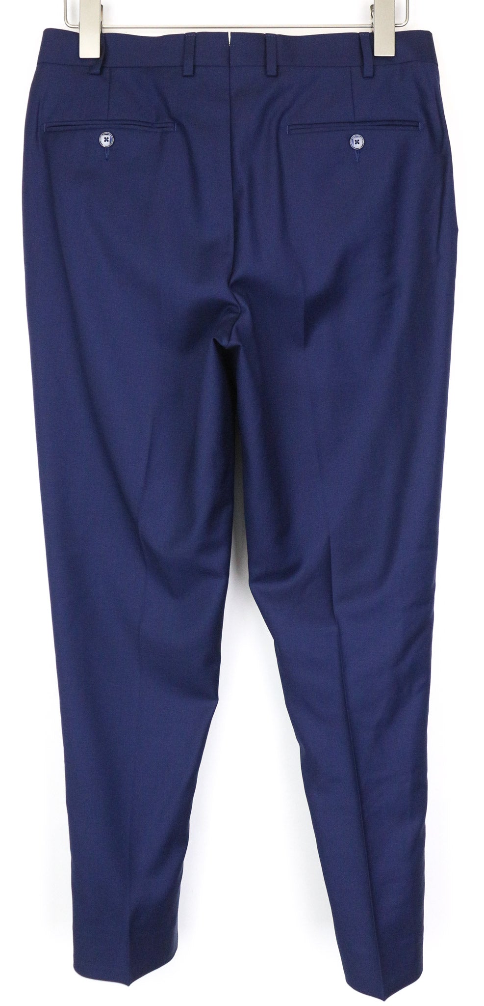SUITSUPPLY La Spalla Men Suit UK34R Blue 2 Pc Slim Wool S110s