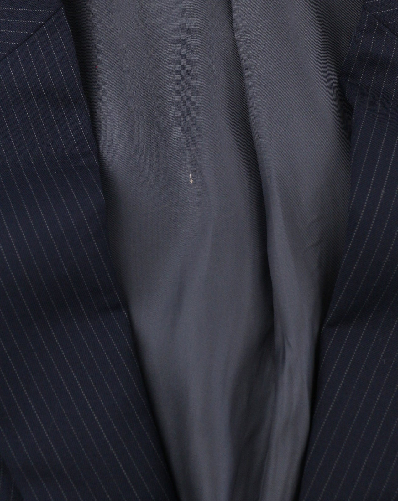 BROOKS BROTHERS 346 Regent Fit Men Blazer UK42 Blue Wool Pinstripe Lapel