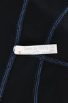 Blue Polyester Sport Leggings