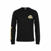 DIESEL T-Diegos-LS-K27 Men T-Shirt XL Black Pullover Crew Collar Long Sleeve