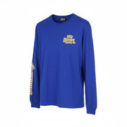 DIESEL T-Diegos-LS-K27 Men T-Shirt XL Mid Blue Pullover Crew Neck