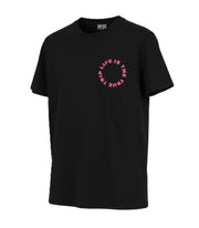 DIESEL T-Diegos-B7 Men's T-Shirt M Black Short Sleeved Crew Collar  Tricot