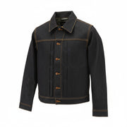 NUDIE JEANS Sonny Dry Dirt Organic Men's Jacket S Pure Cotton Denim Classic Blue