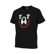 DIESEL T-Diegos-B3 Men T-Shirt S Black Tricot Stretchy Crew Neck Short Sleeve