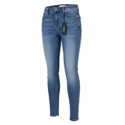 DIESEL Slandy 0681P Women Jeans W25/L32 Super Slim Skinny Blue Stretch Faded