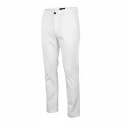ANTONY MORATO Prince Men Trousers W34 White Linen Blend Loose Fit Button Fly