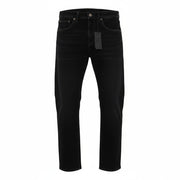 R13 Boy Straight Women Jeans 26 Flocked Black Velvet Cropped Ankle Length Dark