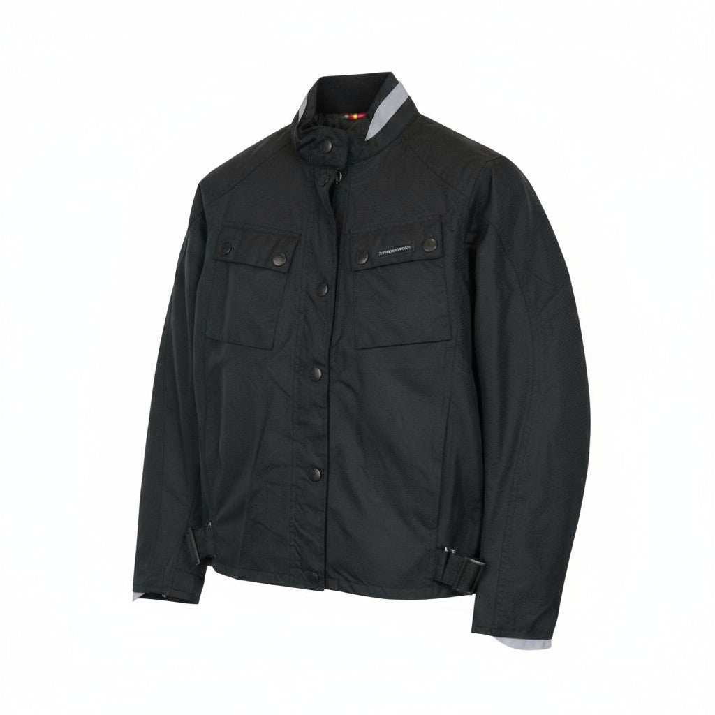TUCANO URBANO Tina Women Jacket IT 42 Black Breathable Windproof Reflective