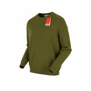 DIESEL K-Olby Men Jumper M Pullover Wool Cashmere Knit Crew Neck Green RRP325
