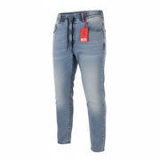 DIESEL D-Krooley Jogg 068DU Men Jeans W38/L32 Drawstring Waist Blue RRP295
