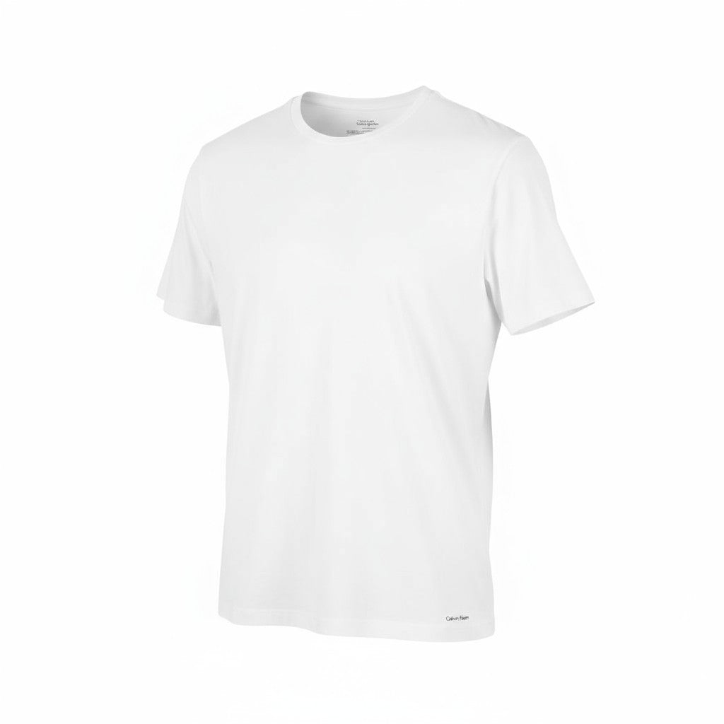 CALVIN KLEIN Men T-Shirt XL Short Sleeve Tricot Classic Fit Underwear 3 Pack