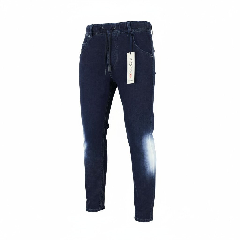 DIESEL Krooley-NE 0687D Men's W28 Slim Fit Jogg Sweat Blue Stretchy Jeans