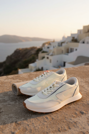 DIESEL S-Racer LC Men Sneakers EU44 White Suede Leather RRP€195 Trainers