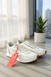 DIESEL S-Racer LC Men Sneakers EU43 White Suede Leather  RRP€195 Trainers