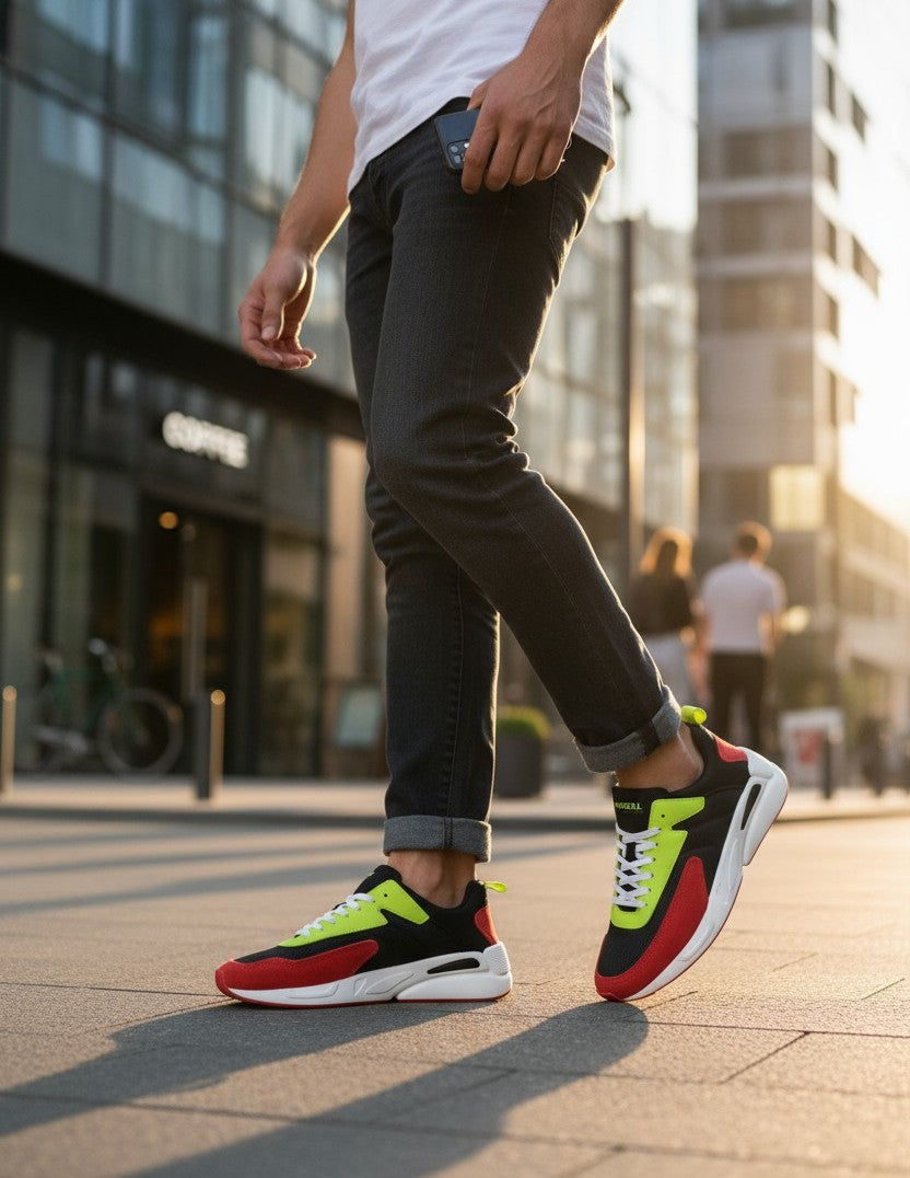 DIESEL S-Serendipity Low Cut Men Sneakers EU43 Laced Almond Toe Trainers