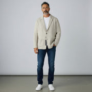 ANTONY MORATO Men Blazer L Light Brown Single-Breasted Notch Lapel Button Up