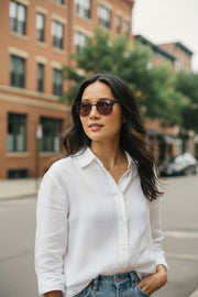 CARRERA 116/S Women Sunglasses OS Golden Tone Frame Casual Polarized 1PWW6