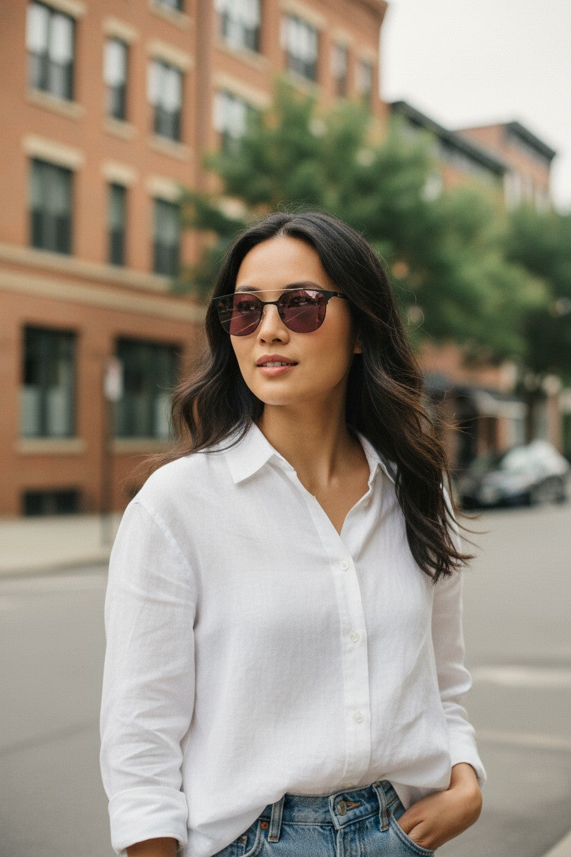 CARRERA 116/S Women Sunglasses OS Golden Tone Frame Casual Polarized 1PWW6