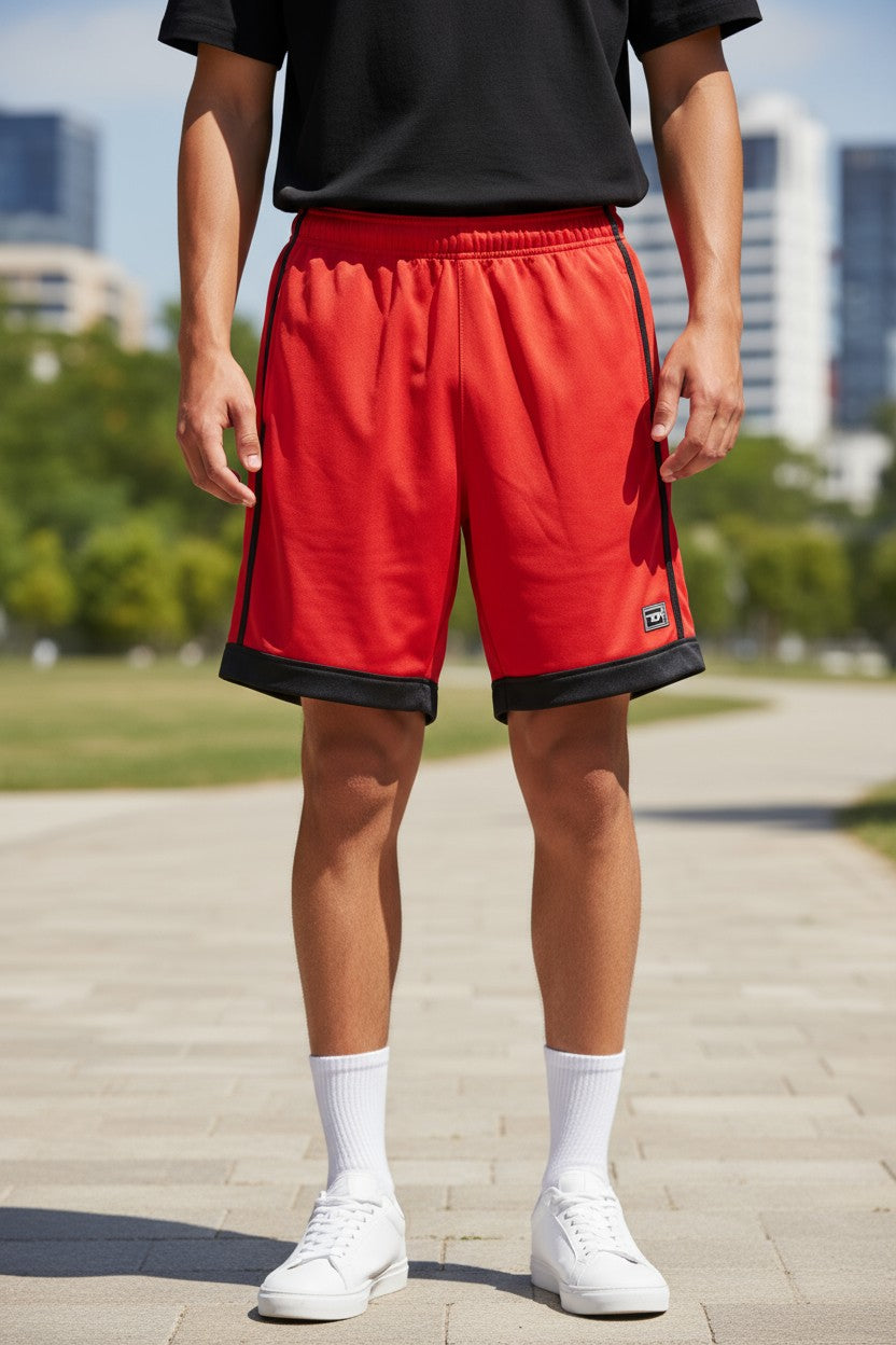 DIESEL Amsb-Stadiom-Wt13 Men Shorts L 55DSL Sports Track Drawstrings