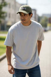 DIESEL C-Stone Men Cap 1 Baseball D-Rill Usion Embroidered Green Cotton RRP70