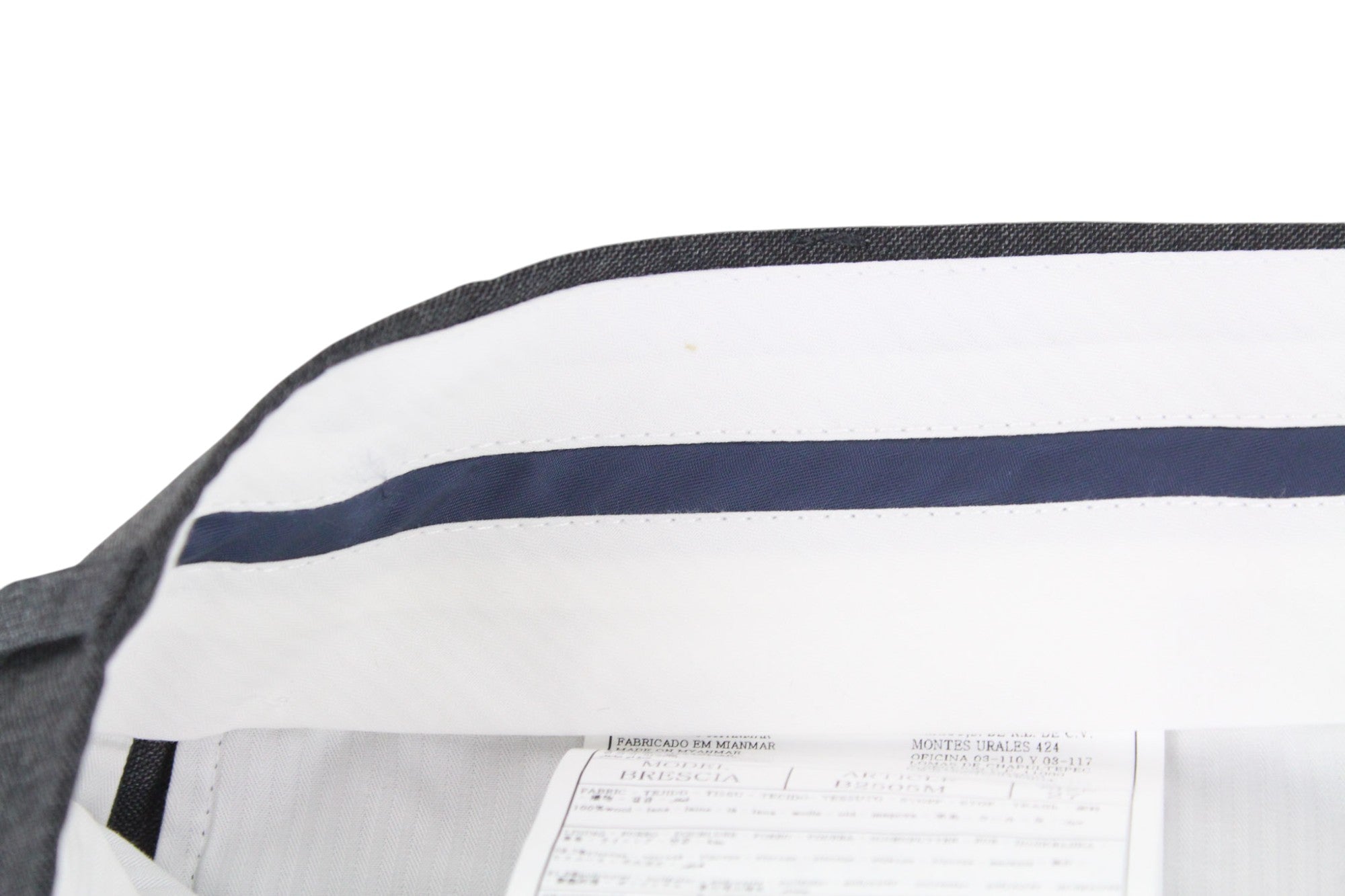 SUITSUPPLY Lazio Men's Suit UK44S Grey Wool S110s Slim Sharkskin 2-Piece