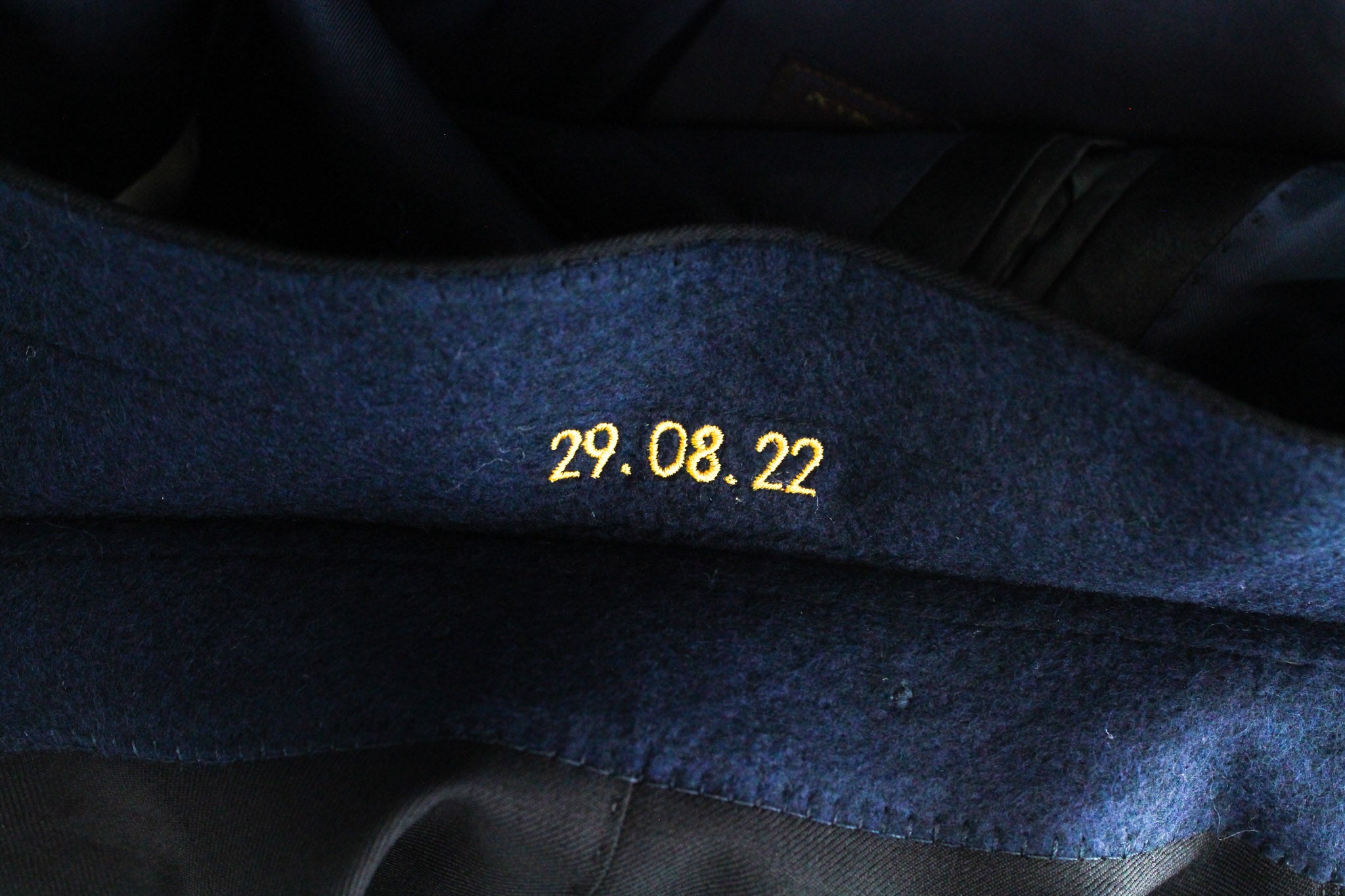 SUITSUPPLY La Spalla Men's Suit UK36R Navy Wool 3 Piece Single Front