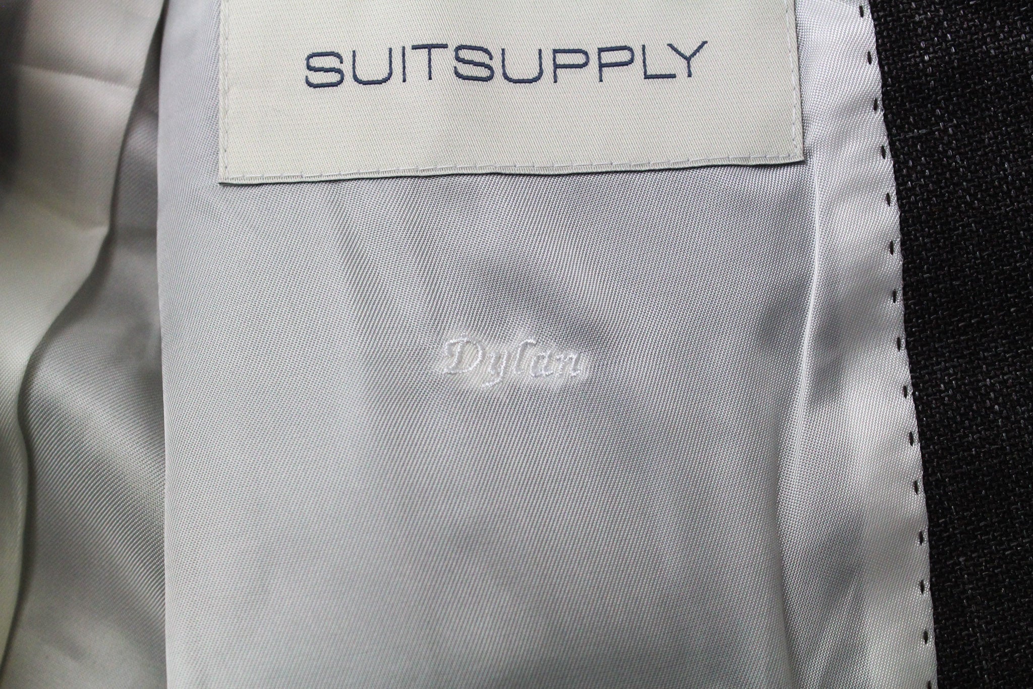 SUITSUPPLY La Spalla Men's UK30R Suit Classic Wool Silk Linen Brown 2 Piece