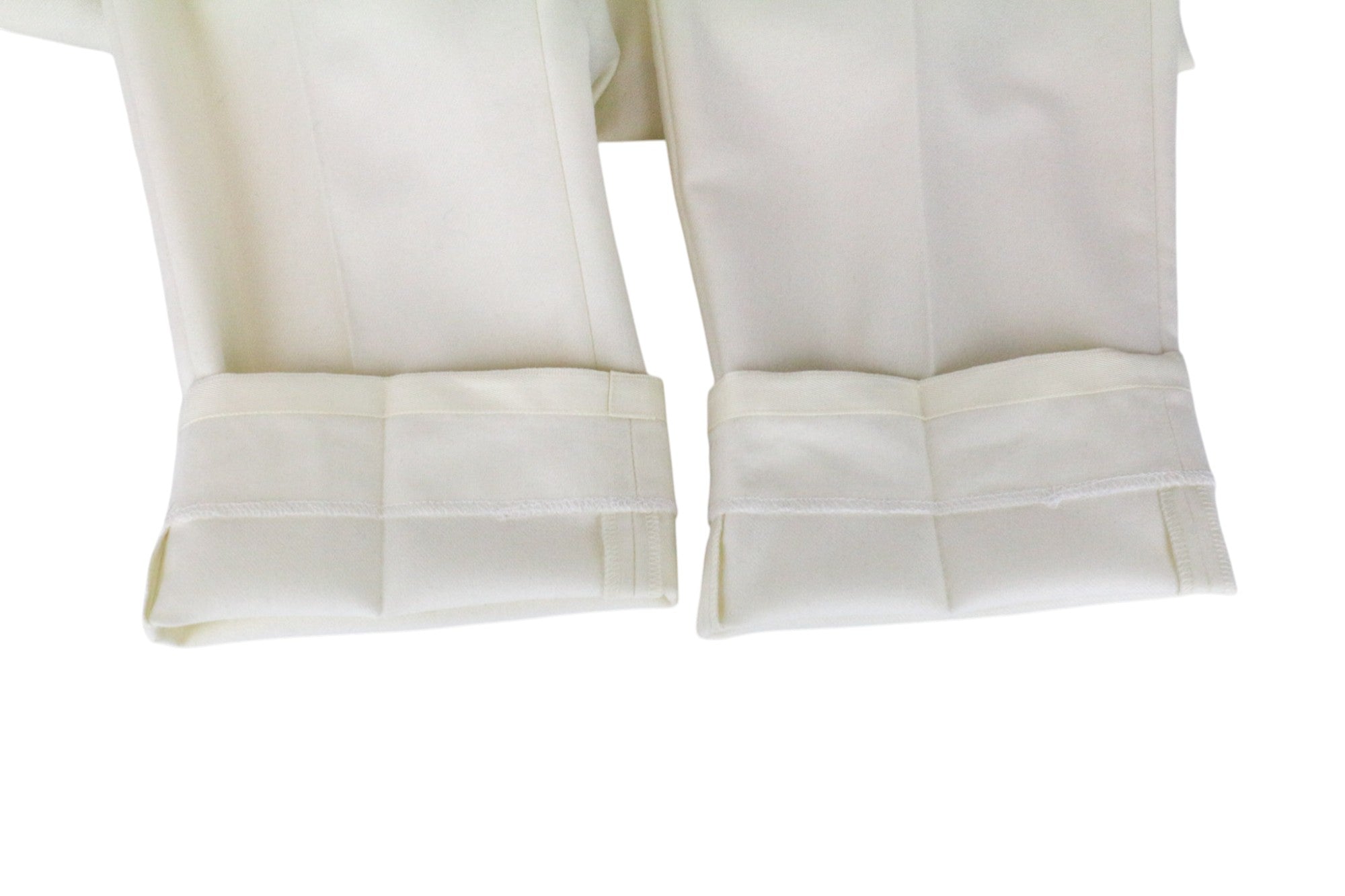 SUITSUPPLY Havana Men's Suit UK40R Off-White Slim Wool Single-Breasted 2-Piece