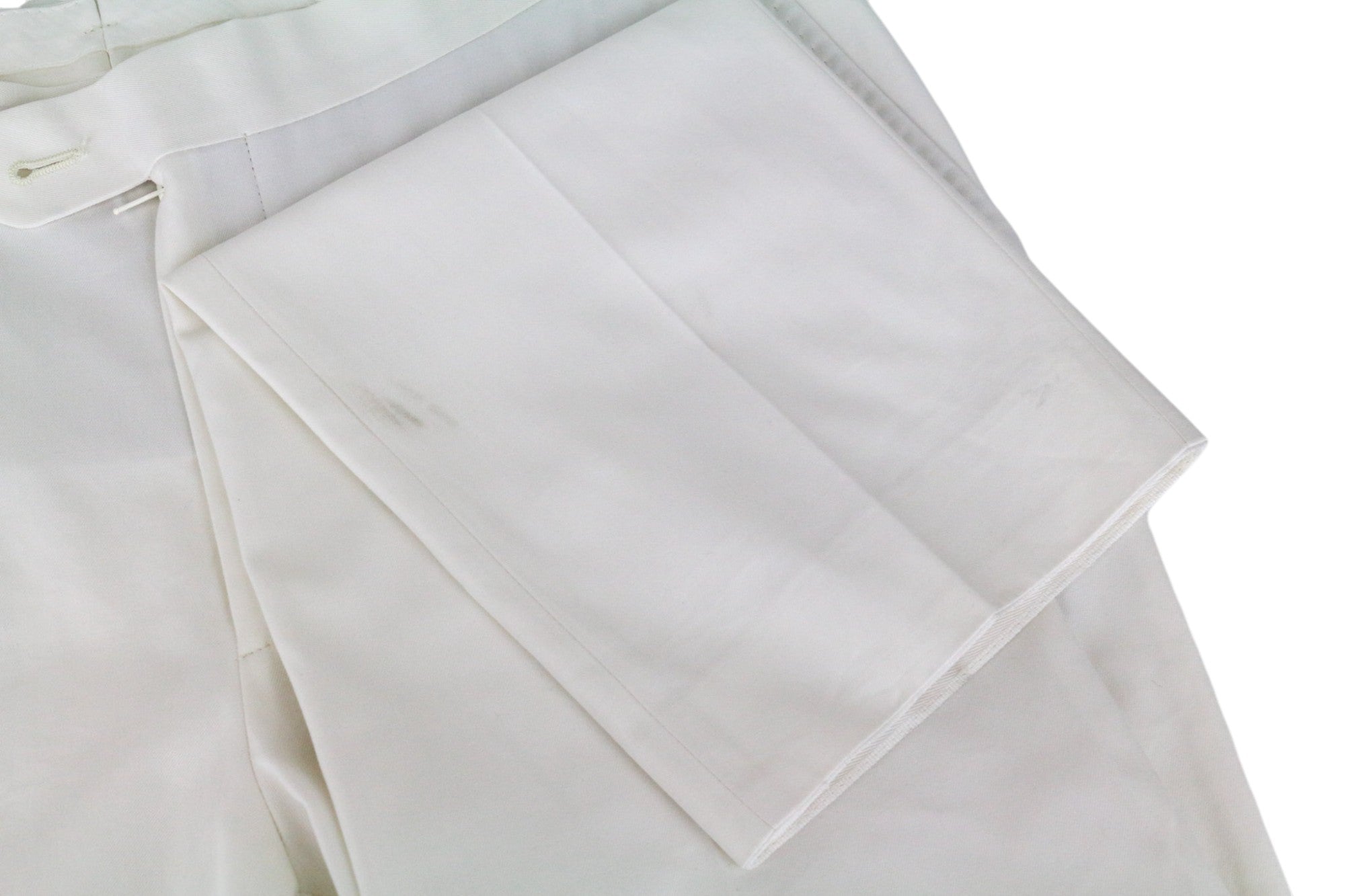 SUITSUPPLY Havana Men's Suit UK38R Off-White Slim Cotton Single-Breasted 2Piece