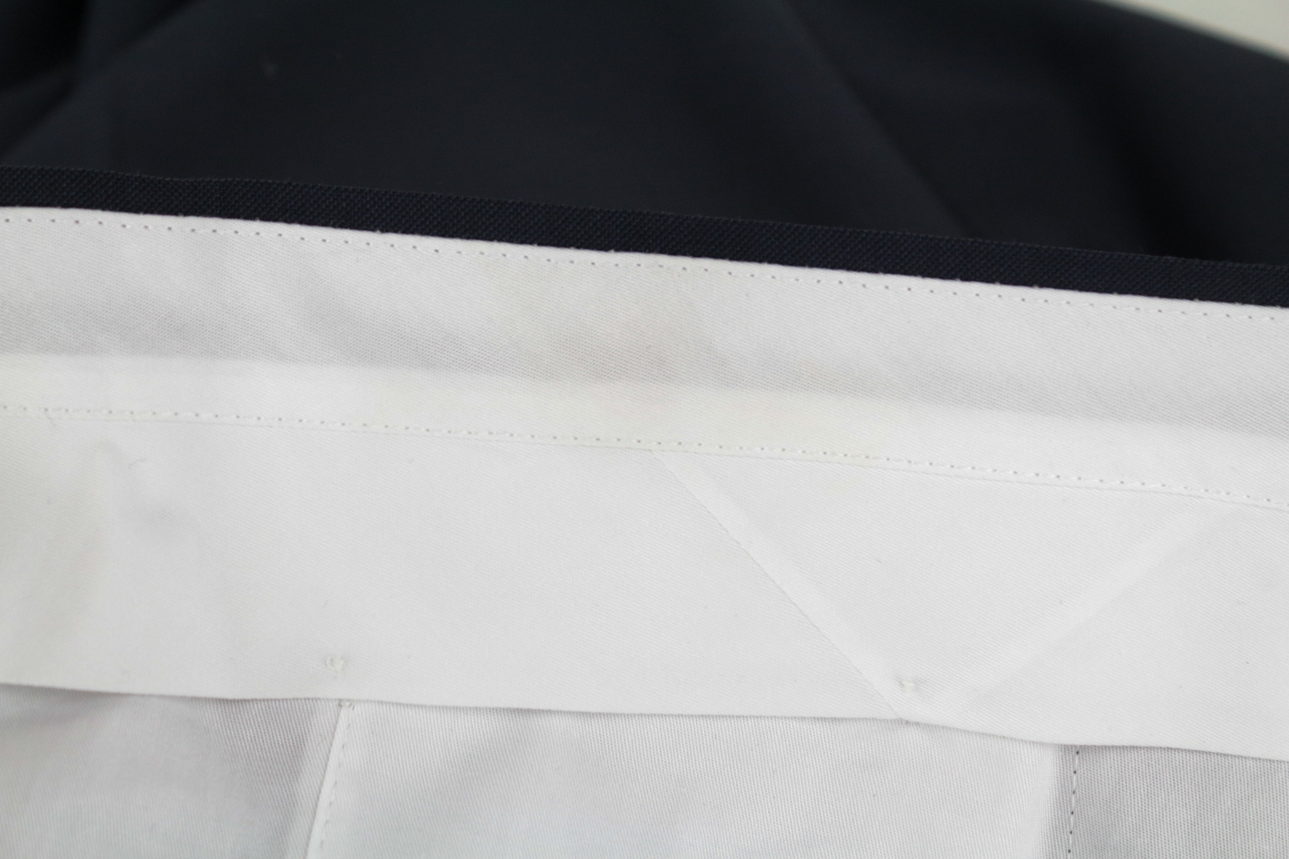 SUITSUPPLY Lazio UK52 Men's 3 Piece Blue Wool Suit Single-Breasted