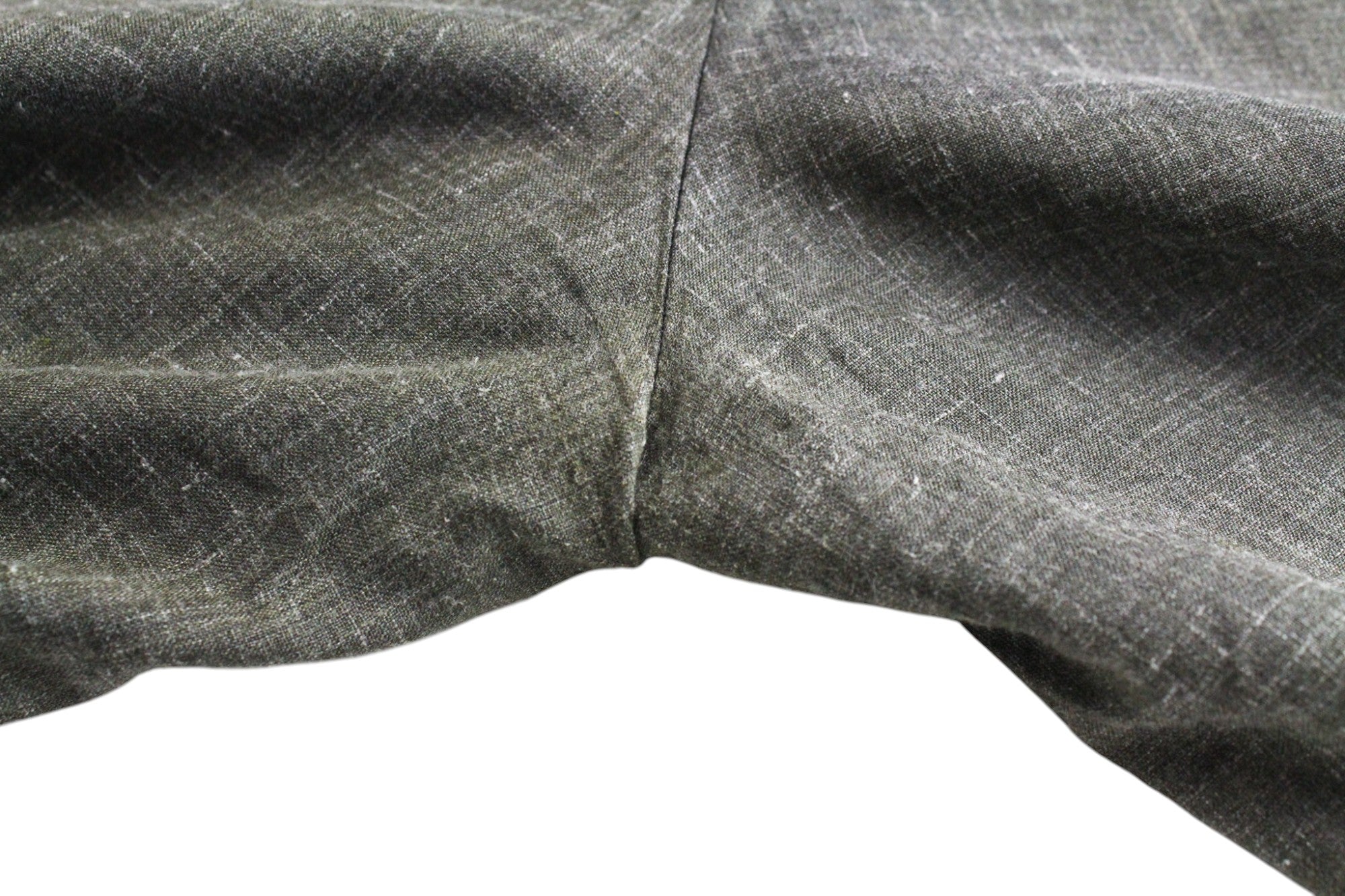 SUITSUPPLY La Spalla Men's UK46R Green Single-Breasted Wool Silk Linen 3 Piece