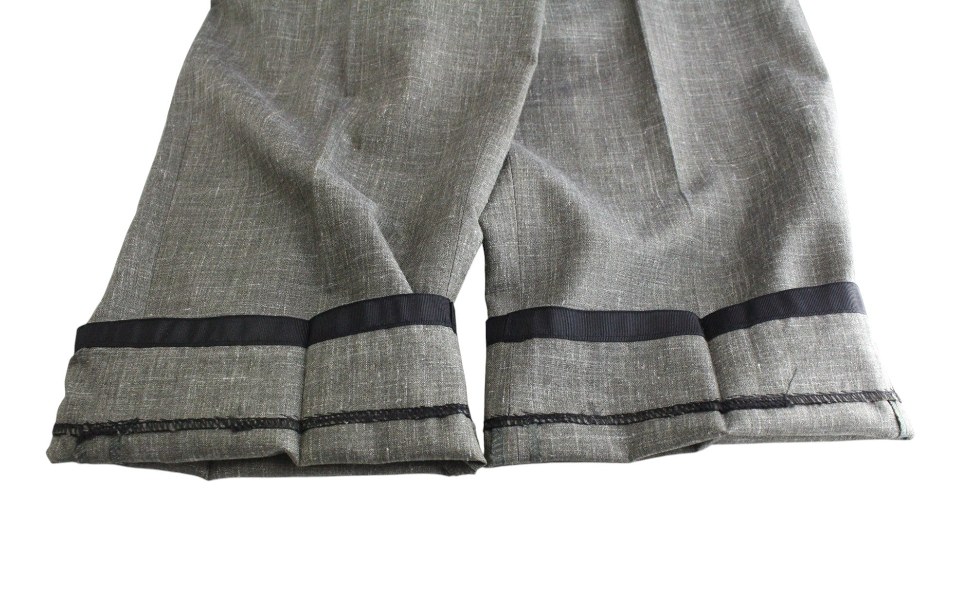 SUITSUPPLY La Spalla Men's UK46R Green Single-Breasted Wool Silk Linen 3 Piece